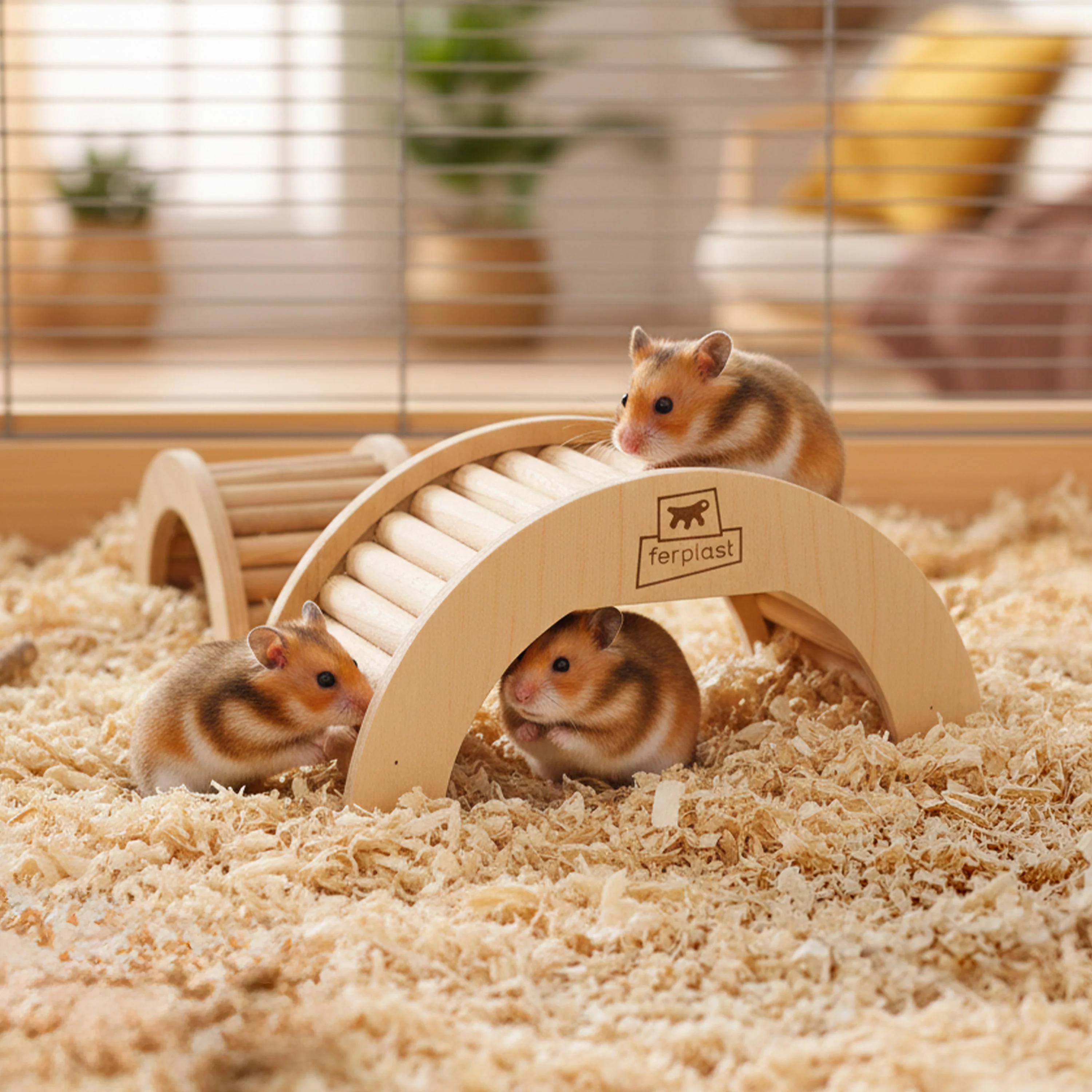 ARCADE ARCH Wooden hamster toy - Image 4