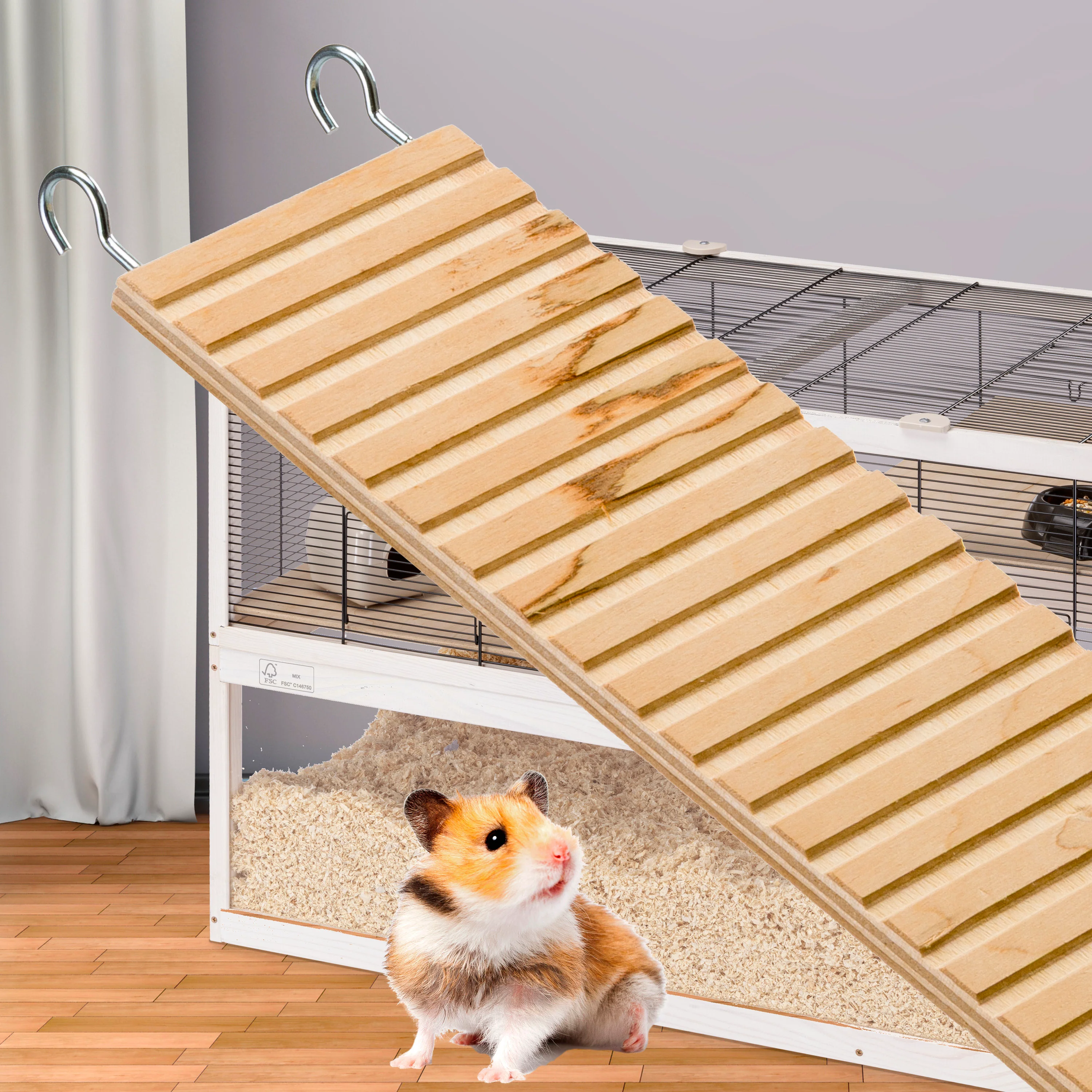 ARCADE LADDER Wooden toy for hamsters and small animals - Image 6