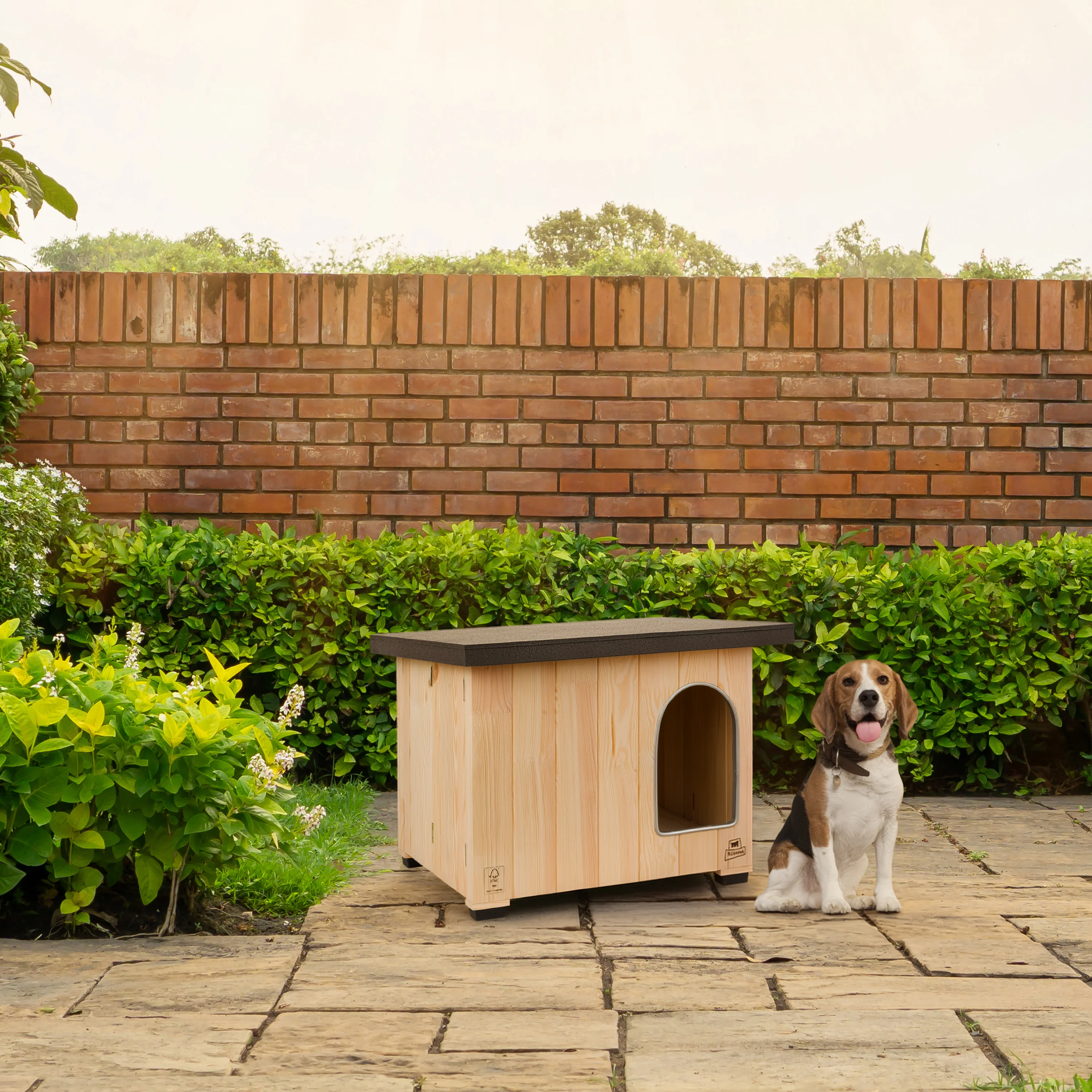 CLICKO wooden dog kennel - Image 4