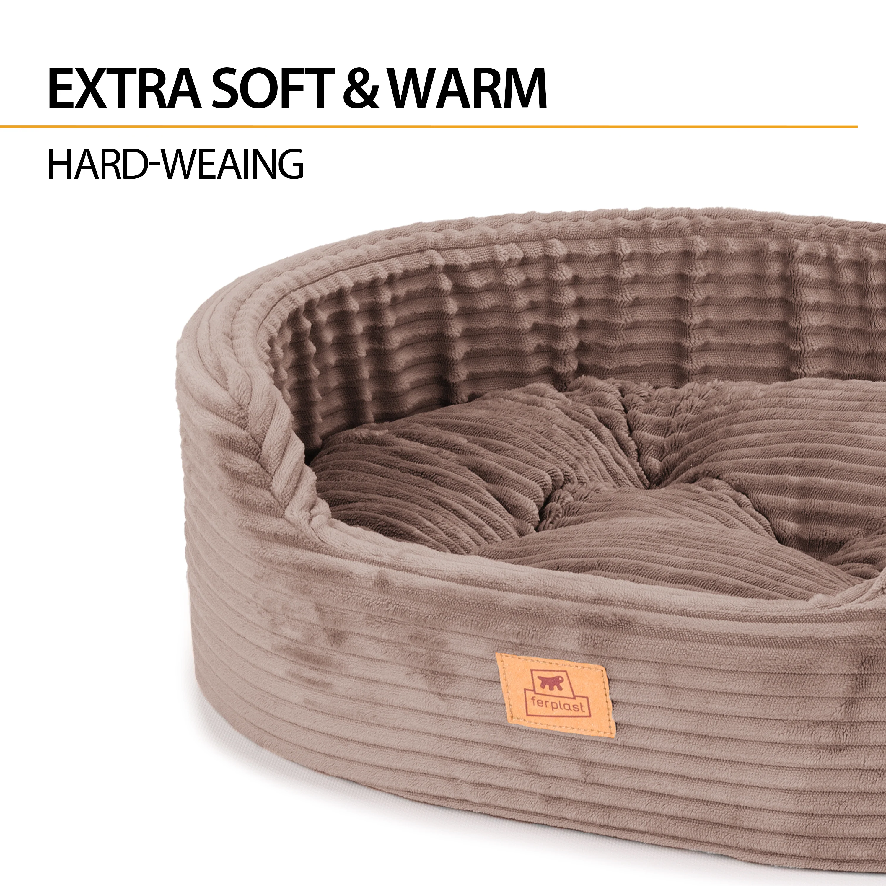 DANDY CORDUROY Sofa-style bed with removable cushion for dogs and cats - Image 15