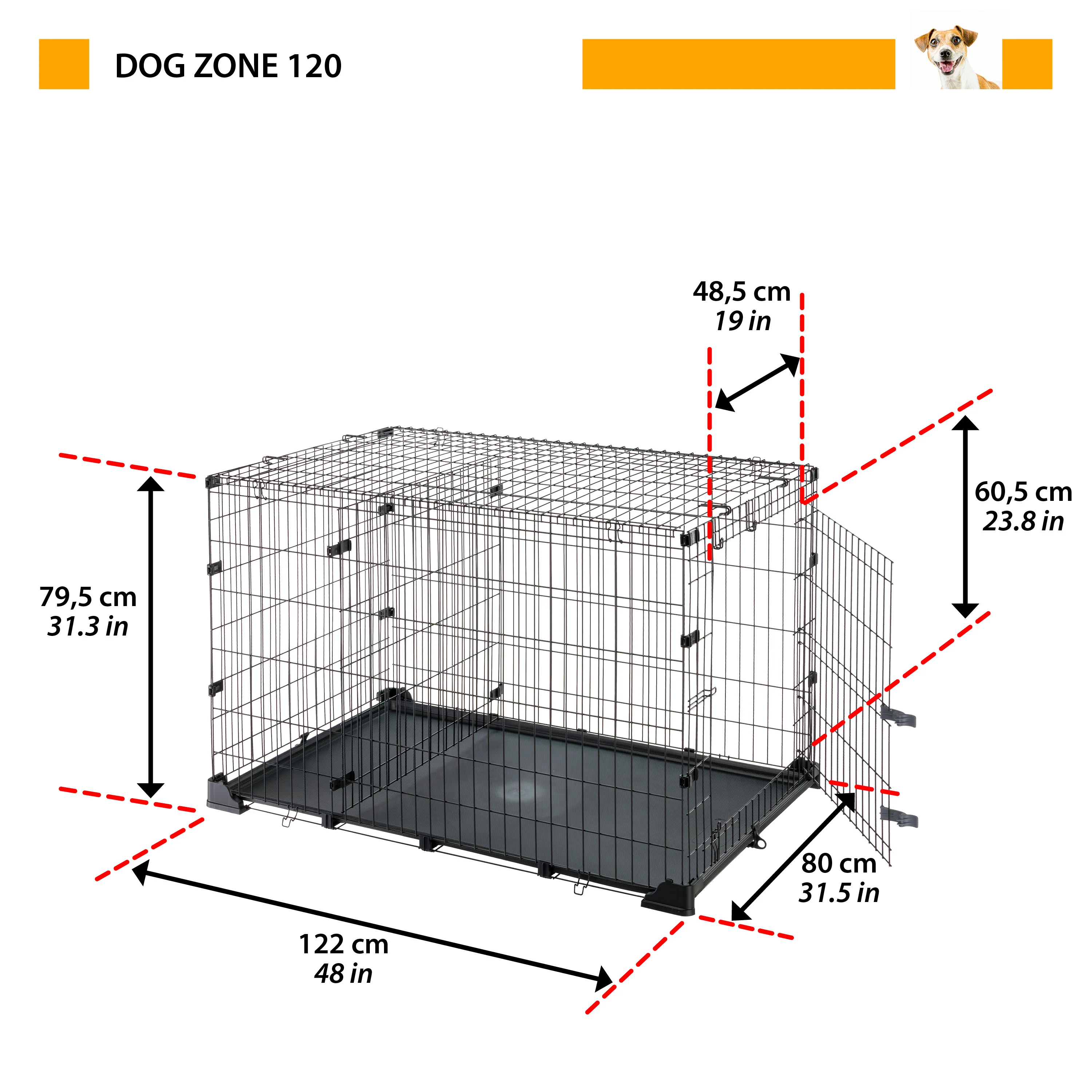 DOG ZONE dog crate - Image 21