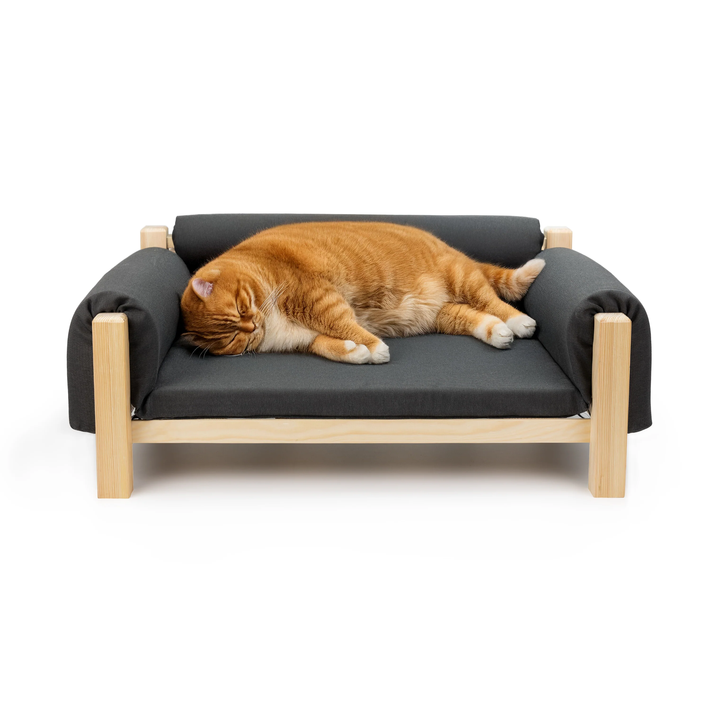 MIZU Wooden Dog and Cat Bed - Image 6