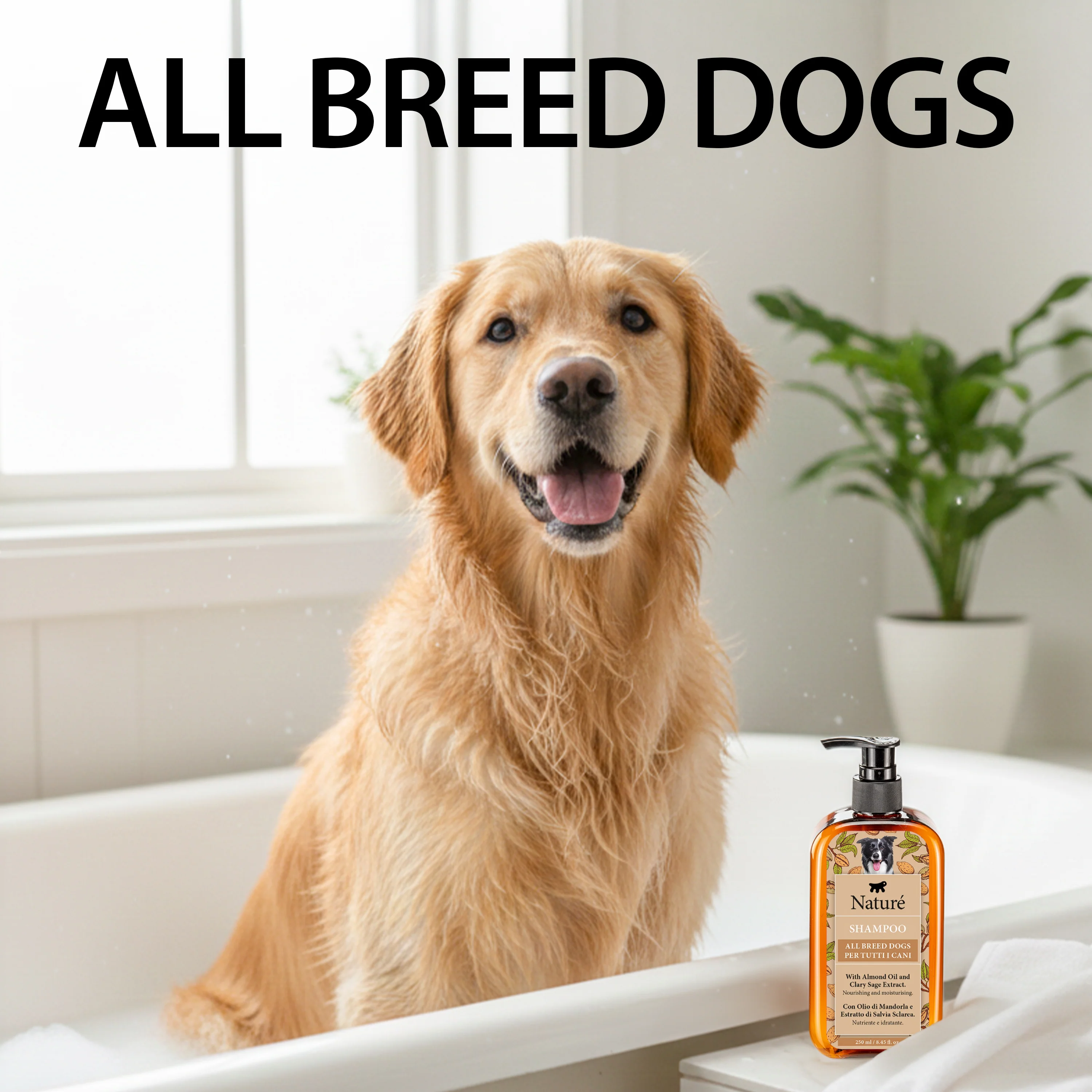 NATURÉ DOG SHAMPOO WITH ALMOND OIL - Image 5