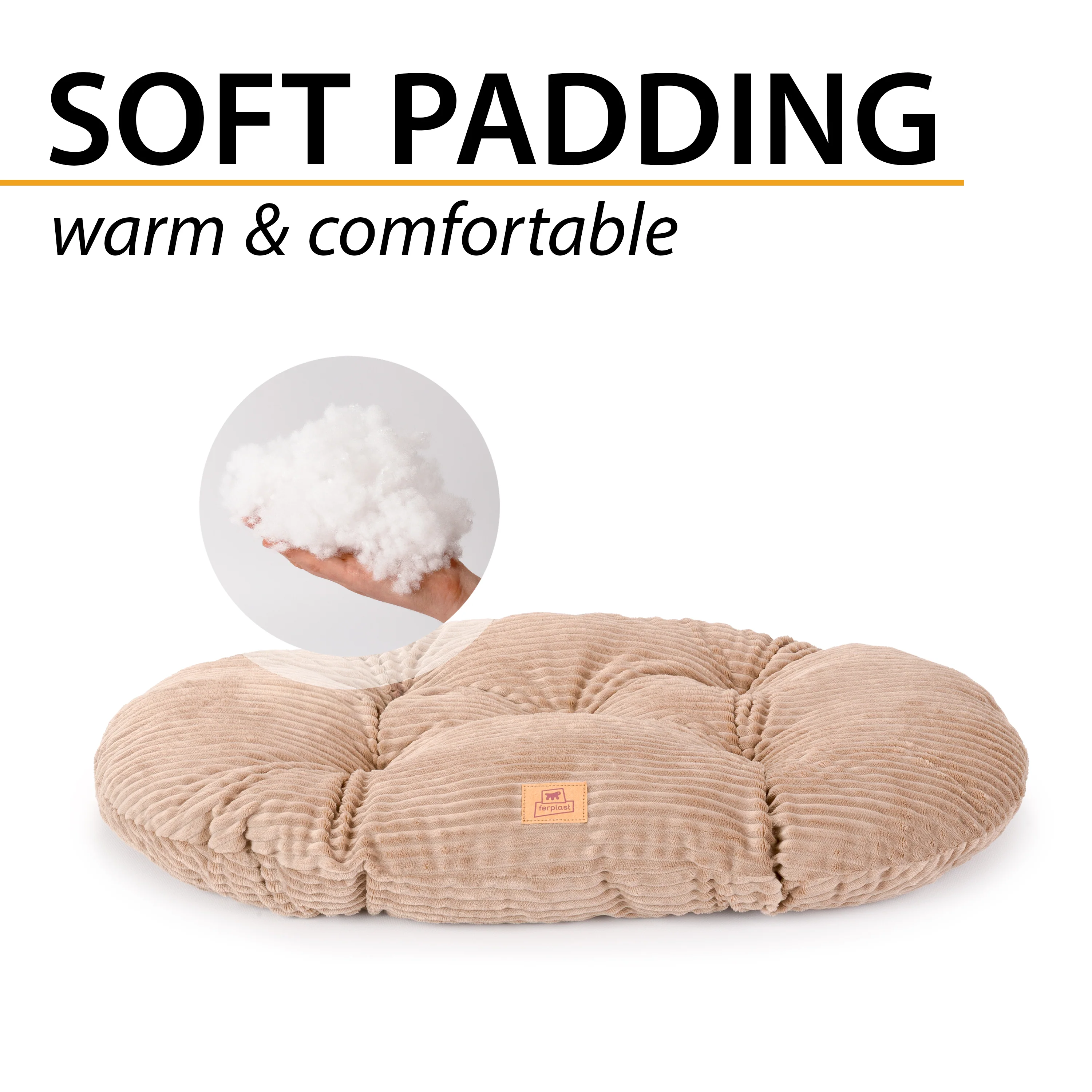 RELAX CORDUROY Oval cushion for dogs and cats - Image 13