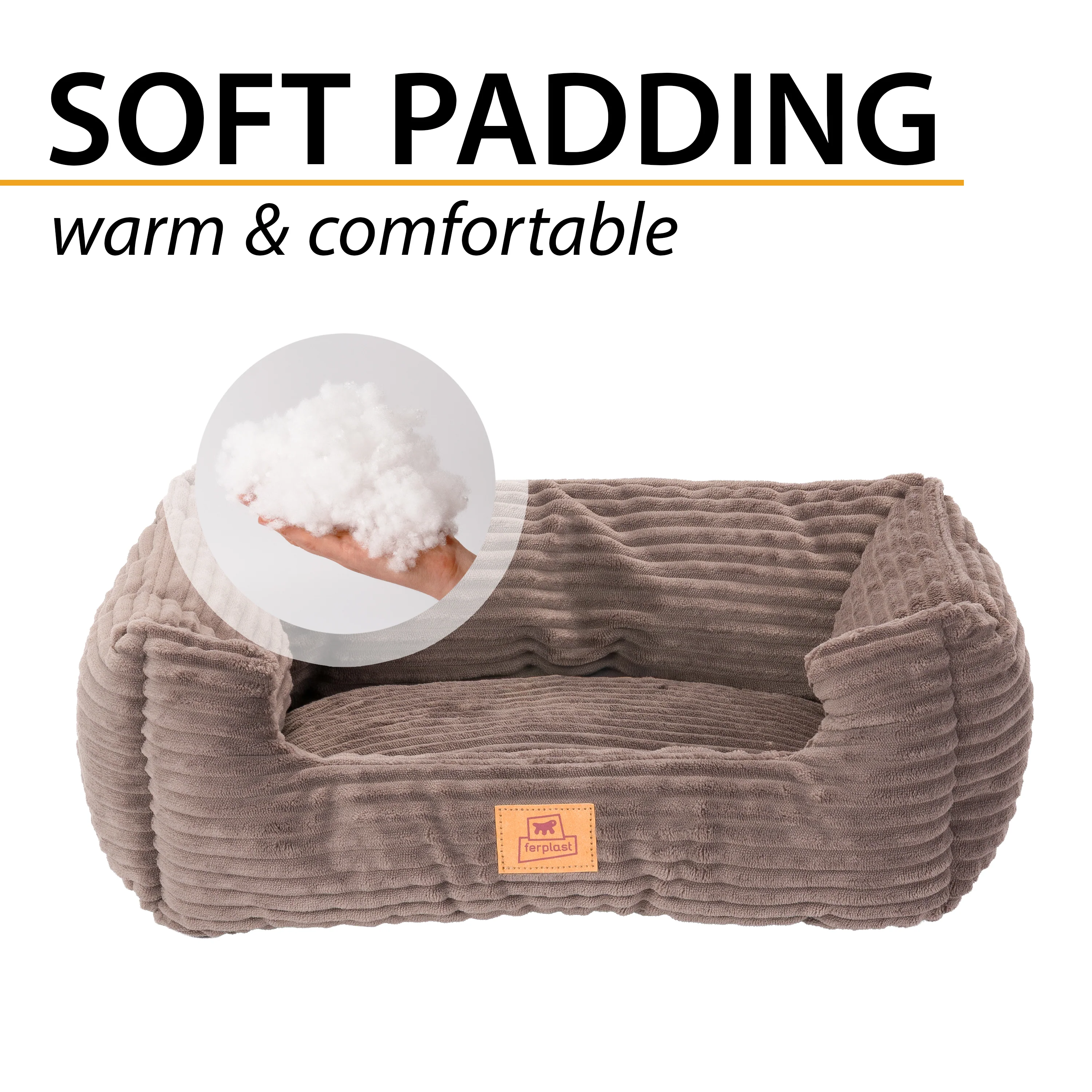 SWEETIE CORDUROY Soft bed for dogs and cats - Image 5