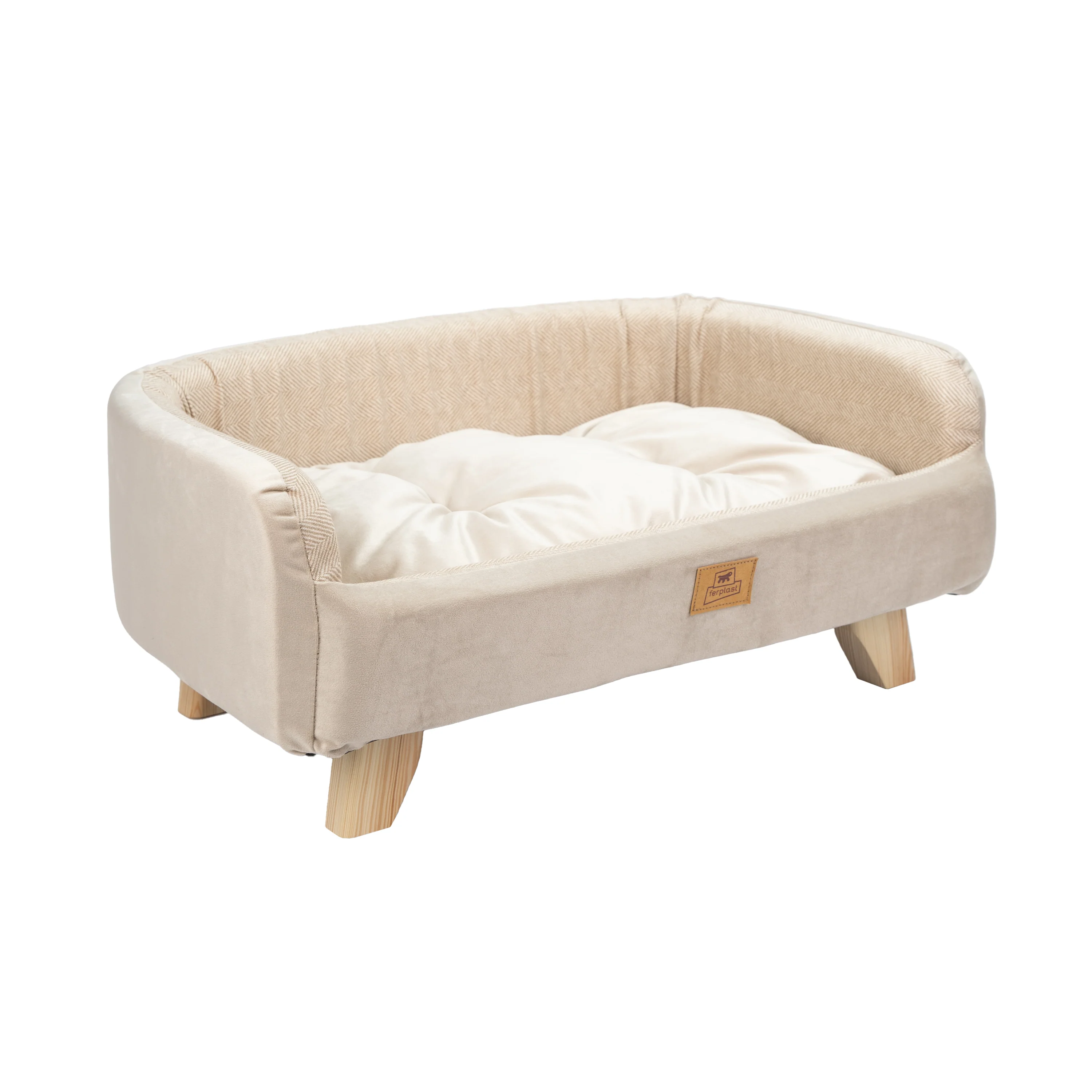 YUKI Wooden Dog and Cat Bed - Image 10